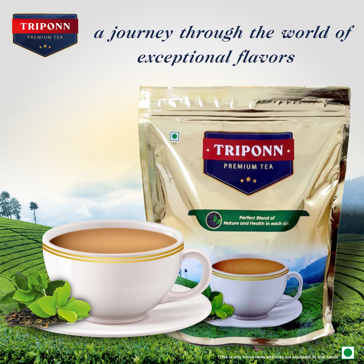 TripOnn Premium Tea - GOLD (Helps in Weight Loss) 500 gm